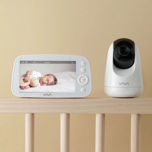 دوربین مراقبت اتاق کودک vava تک دوربین 720p با صفحه نمایش 5 اینچی