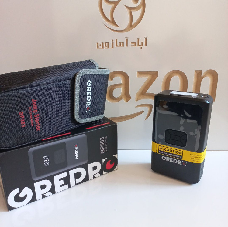 جامپ استارت 3000mAh کامیون و سواری GREPRO 5 in 1